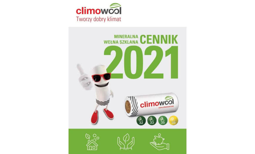 Nowy cennik Climowool na 2021 rok