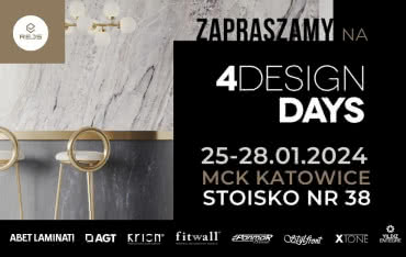 REJS zaprasza do Katowic na 4 Design Days  