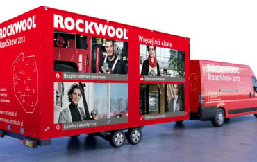 Mobilne Centrum Szkoleniowe ROCKWOOL RoadShow 2013 znów w trasie
