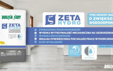 Tynk gipsowy do wilgotnych pomieszczeń