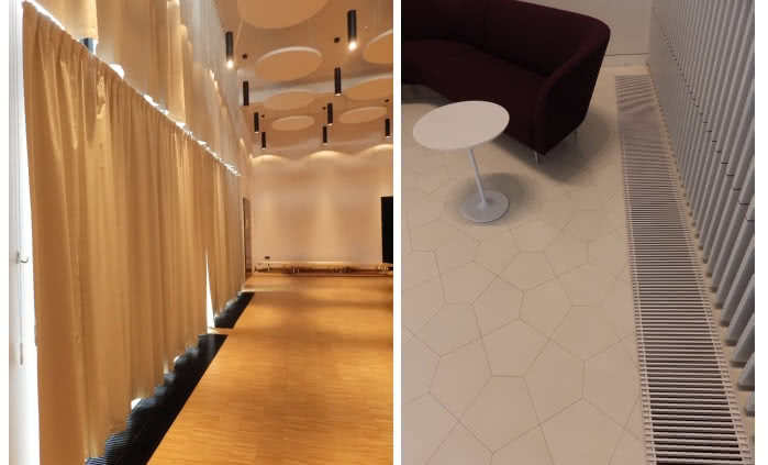 System ogrzewania kanałowego REGULUS®-system CANAL – CIEKAWE REALIZACJE